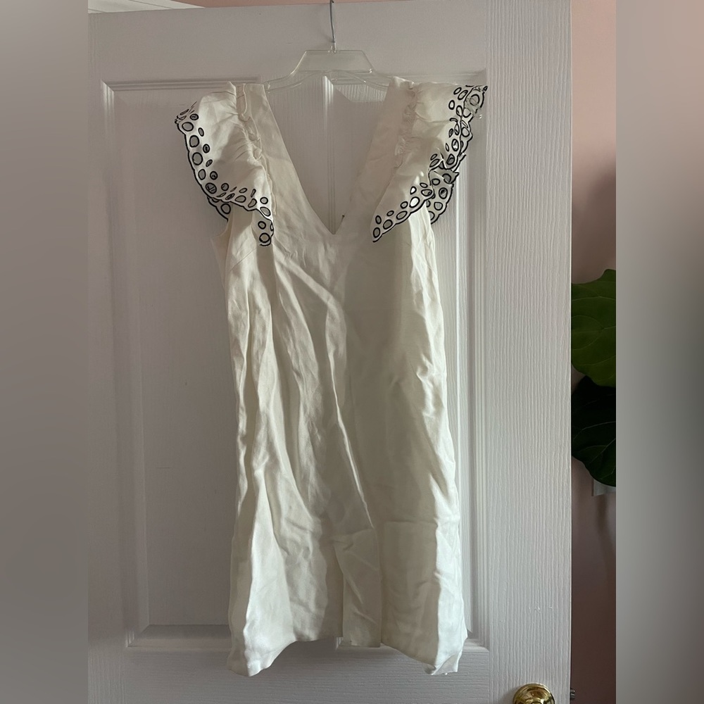 J Crew cream dress